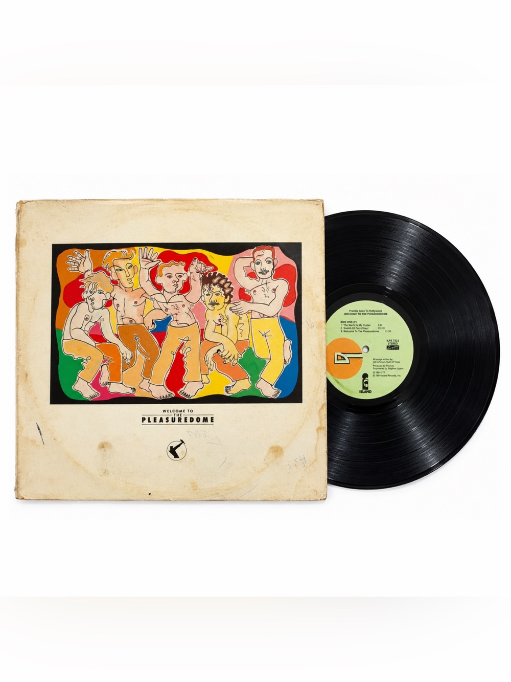 Frankie Goes to Hollywood Welcome to Pleasuredome 1984 2LP Vinyl Records Tested